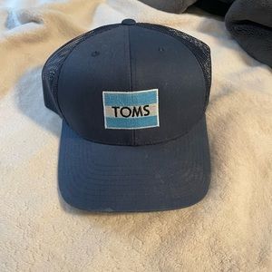 Tom’s Shoes Navy Trucker Hat. One Size. Adjustable